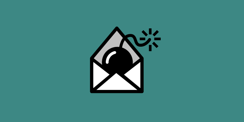 Cosa NON fare per proteggere i propri indirizzi email da attacchi informatici.